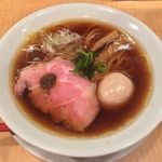 Japanese Soba Noodles 蔦 - 「醤油そば」850円＋味玉