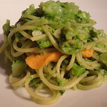 ブロッコリー，ウニ