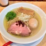 Japanese Soba Noodles 蔦 - 「塩そば」850円+味玉