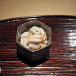 東麻布 天本 - たらの天然ものの白子