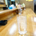 鳥げん - 2016年10月　芋焼酎グラスロック【470円】こんなに量あったとは( ﾟДﾟ)