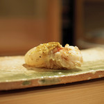 東麻布 天本 - 長崎、五島列島の伊勢海老の握り