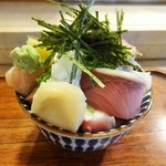 江戸富士 - 海鮮どん（裏？）\1000(17-01)