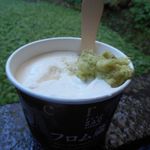 丸岩安藤わさび店 - 本わさびアイス