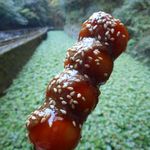 丸岩安藤わさび店 - わさびじょうゆ串だんご