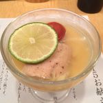 Japanese Soba Noodles 蔦 - 小麦ヌーヴォー2015の「冷製玉〆」