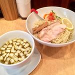 Japanese Soba Noodles 蔦 - 「レモネードの塩つけそば」1000円