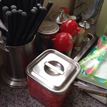 大龍ラーメン - テーブル