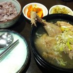 韓国田舎家庭料理　東光 - サムゲタン＠東光