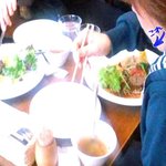 大衆食堂 瓦町ブラン - よそ様、B煮込みハンバーグ（＾＾；