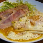 魚らん亭 - ベーコンエッグ