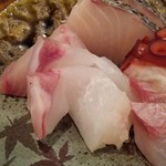 旬魚旬菜まるとび - くえ…。なんなんだこの食感と良い香り…