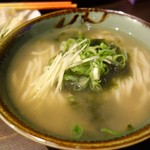 麺屋玉ぐすく - アーサそば