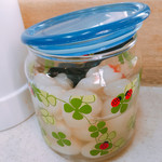 天神そば - らっきょうです。（2017.1 byジプシーくん）