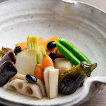 Simmered Seasonal Vegetables