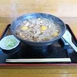 そば処 大和 - 鶏もつそば（800円）