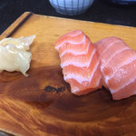 Sushi Masa Honten - サーモン。なんか後味が。。