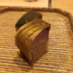 鮨 鈴木 - 鯖の棒鮨
