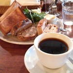 パーラー江古田 - 新年明けましてパーラーo(*⌒―⌒*)o今年も絶賛通います❗ 20170112 トーストセット焼き強め。ドリップコーヒーはマンデリン♪