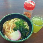 徳島県立中央病院 レストラン - 20170111「かけうどん」310円