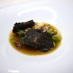 TACUBO - 黒トリュフとニョッキ（北海道村上農場のきたあかり）