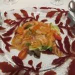 レストラン ジャンティオジェ - サーモンのサラダ