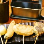 Sumibikushiyaki Daidokoro Chikkin - 野菜の串揚げもおすすめ！