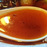 香味楼 - 香味楼 ＠本蓮沼 回鍋肉刀削麺 「博多のあん」様 リスペクト画像 回鍋肉のタレの味と辛みが効いたスープ