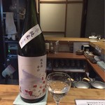 SAKE BAR オトナリ - 手取川冬純米辛口（限定メニュー）