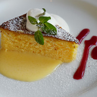 鉄板焼き 銀座 ポルトファーロ 本店 - リコッタチーズケーキ