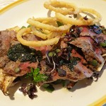 bills 銀座 - ステーキサンドイッチ w/マッシュルーム、クレソン