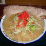 ナイス麺 - さっぱりとんこつ卵麺   　￥６００円