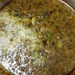 SPICY CURRY 魯珈 - 限定カレー（ほうれん草とアボカドのカレー）