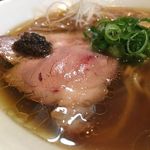 Japanese Soba Noodles 蔦 - 焼豚とトリュフソース