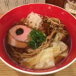 Japanese Soba Noodles 蔦 - 完全リニューアル「ワンタン醤油Soba」1300円