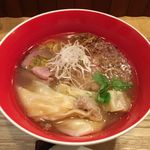 Japanese Soba Noodles 蔦 - 「ワンタン塩Soba」1300円