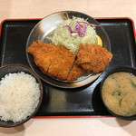 Matsunoya - ロースかつ＆チキンモモかつ定食