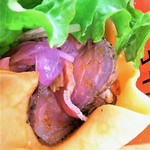 ロッカ&フレンズ クレープリー - ローストビーフ￥９８０