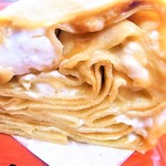 ロッカ&フレンズ クレープリー - ホイップクリームも入ってるかな？