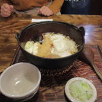 Sobadokoro Nagoya - 鍋焼きうどん　もち追加