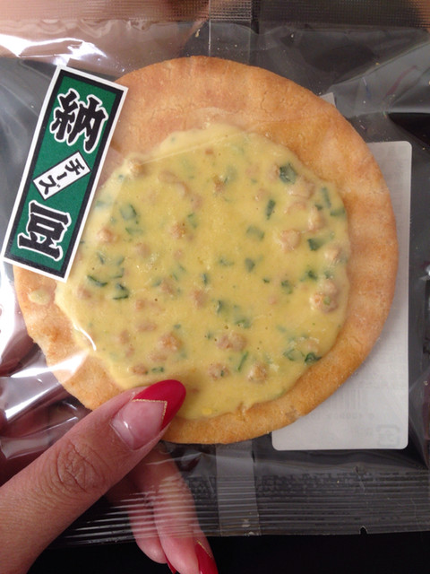 納豆チーズ煎餅 By 痩せたいけど食べたいの 雷神堂 総本店 らいじんどう 巣鴨 和菓子 食べログ