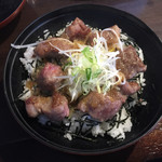 荒川らーめん魂 あしら - 2017/01/07
      牛ステーキ丼 390円