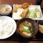 サネスケ - カキフライ定食(780円)