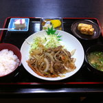 御食事処　おく村 - 料理写真:《生姜焼き定食》