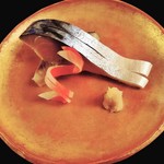 『鯖のきずし(生姜添え)』～!! サバを酢でしめたシメサバ～♪( ^o^)ﾉ