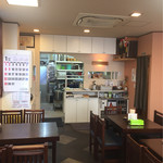 Kiyomisoba Honten - 店内から調理場が良く見えます