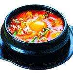 辰家 - スンドゥブチゲ（豆腐の辛いスープ）