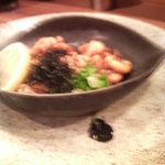 亀は萬年 - 白子正油焼き(飲みすぎて、手が震えた(笑))