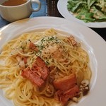 ティンバーズ カフェ ツキジ テーブル - 