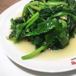 上海湯包小館 - 青菜のガーリック炒め